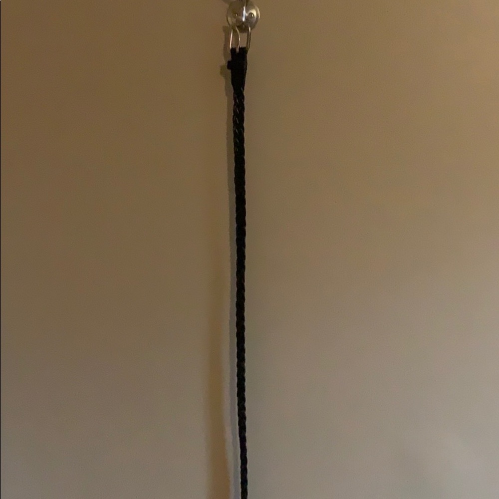 Black Braided Belt